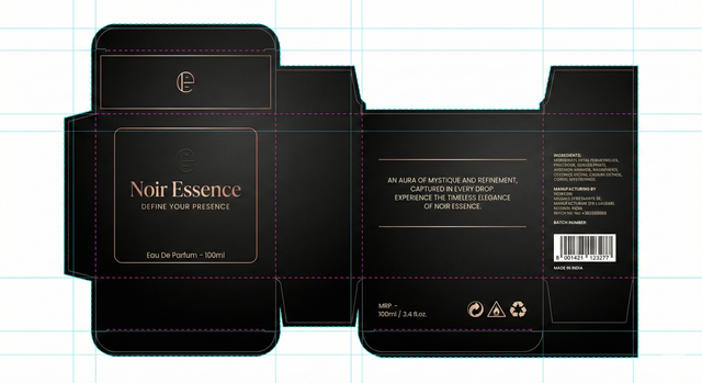 Noir Essence - Luxury Perfume Packaging